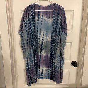 Tie dye cardigan/kimono